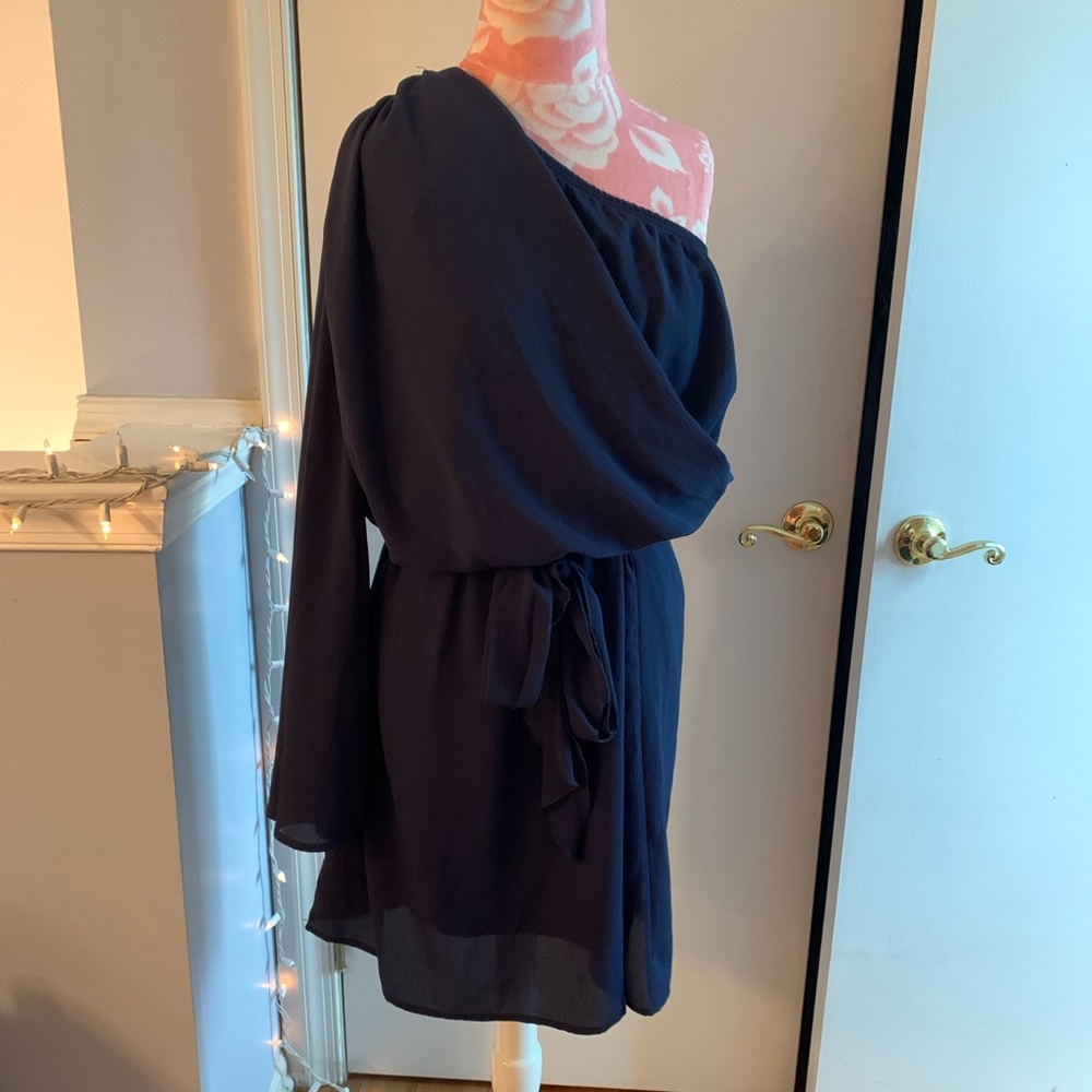 Navy blue formal dress